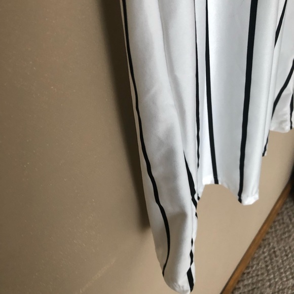 Striped Slip Dress - Picture 7 of 8